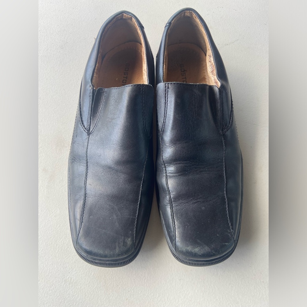 Bostonian Black Leather Dress Shoes M 9.5